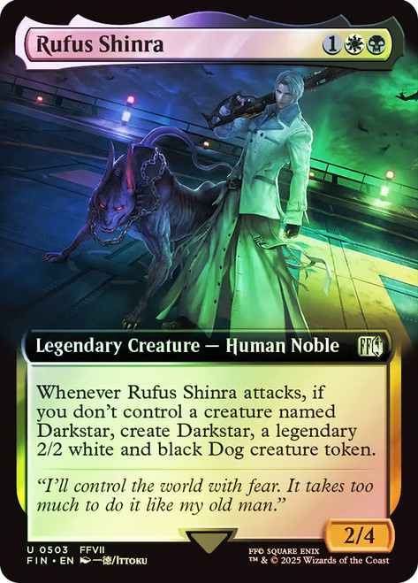 Rufus Shinra | FINAL FANTASY | Star City Games