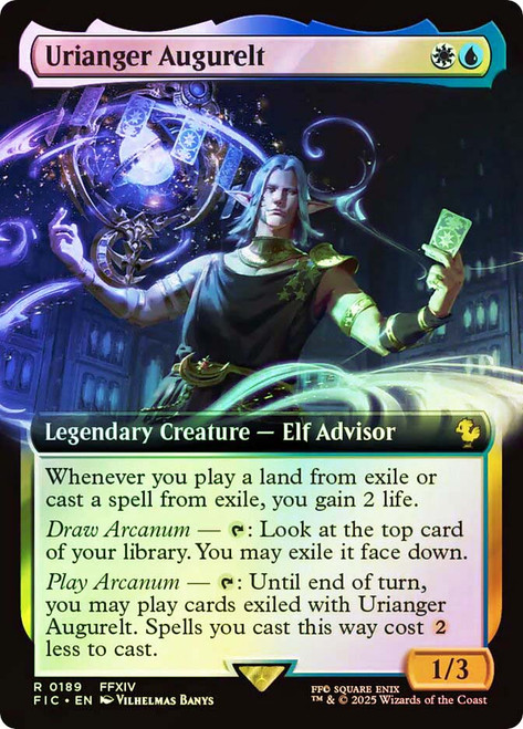Urianger Augurelt (Extended Art)\nFINAL FANTASY Commander - Variants\nSingle\nMagic The Gathering