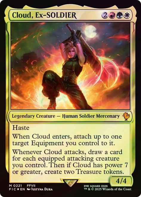 Cloud, Ex-SOLDIER (#168) | FINAL FANTASY Commander | Star City Games