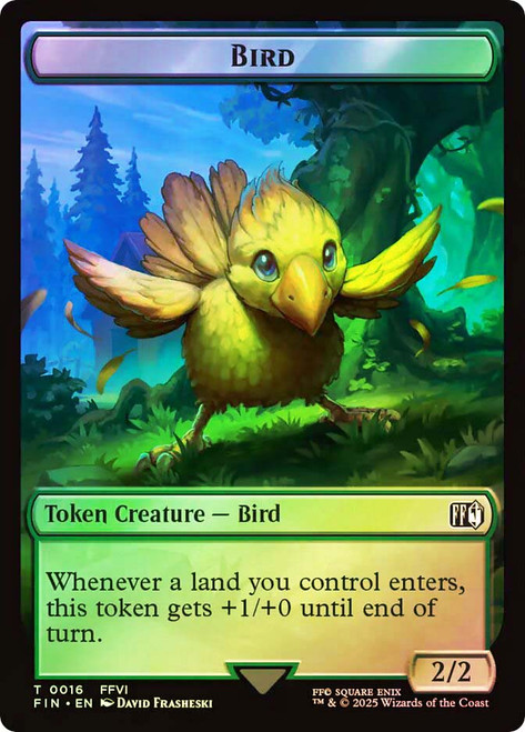 {Bird Token} (#016) // {Wizard Token} (#014)\nFINAL FANTASY\nSingle\nMagic The Gathering