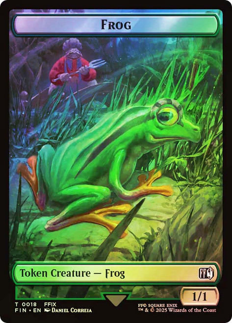 {Frog Token} // {Hero Token} (#008)\nFINAL FANTASY\nSingle\nMagic The Gathering