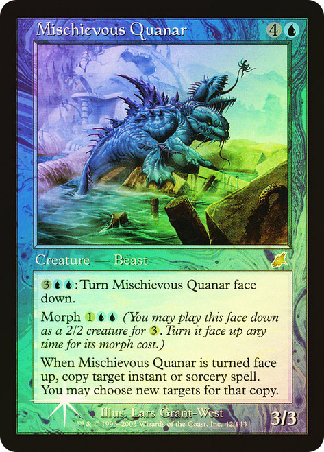 Mischievous Quanar\nScourge\nSingle\nMagic The Gathering