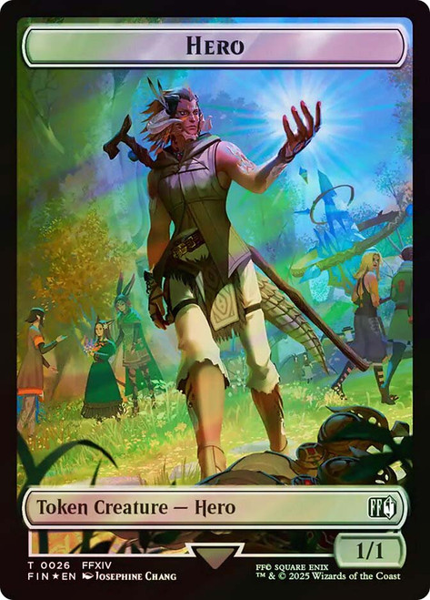 Hero Token} // {Spirit Token} | FINAL FANTASY | Star City Games