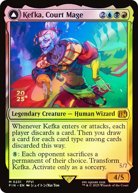 Kefka, Court Mage // Kefka, Ruler of Ruin | FINAL FANTASY | Star