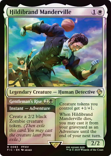 Hildibrand Manderville // Gentleman's Rise
FINAL FANTASY Commander
Single
Magic: The Gathering