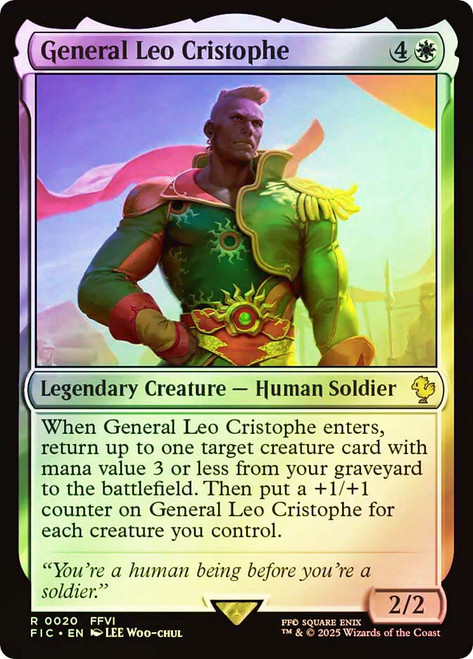 General Leo Cristophe | FINAL FANTASY Commander | Star City Games