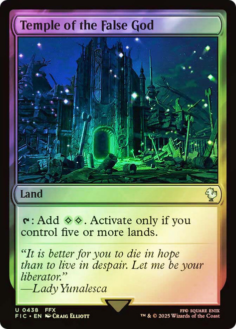 Temple of the False God | FINAL FANTASY Commander | Star City Games