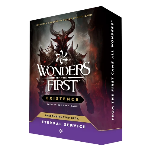 Wonders of the First: Existence - Orbital Starter Deck - Eternal Service
Existence
Sealed
Wonders of The First