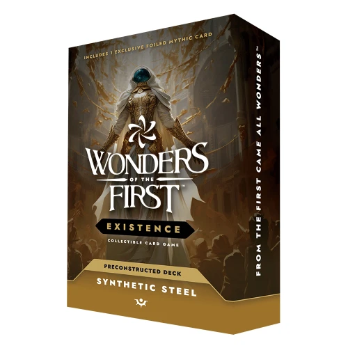 Wonders of the First: Existence - Orbital Starter Deck - Synthetic Steel
Existence
Sealed
Wonders of The First