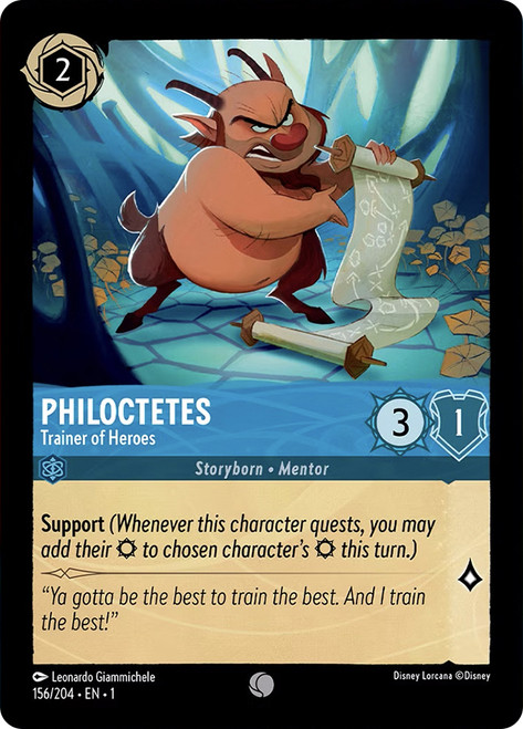 Philoctetes - Trainer of Heroes (Misprinted Version)
The First Chapter
Single
Lorcana