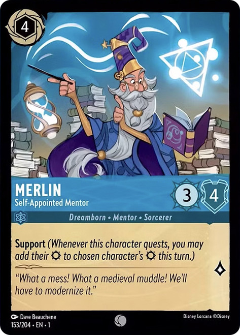 Merlin - Self-Appointed Mentor (Misprinted Version)
The First Chapter
Single
Lorcana