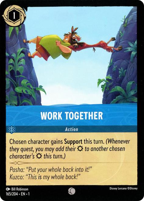 Work Together (Misprinted Version)
The First Chapter
Single
Lorcana