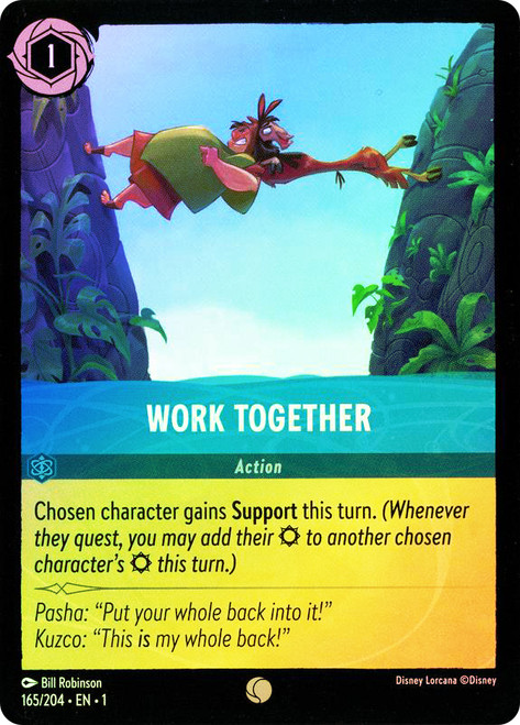 Work Together (Misprinted Version)
The First Chapter
Single
Lorcana