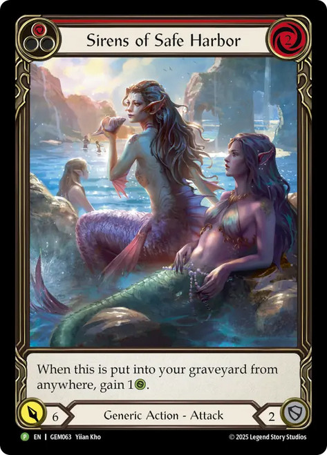 Sirens of Safe Harbor (Red) (GEM Pack) | GEM Pack | Star City Games