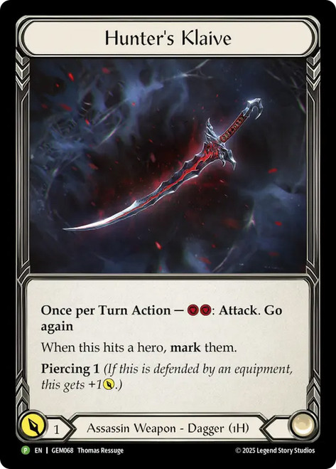 Hunter's Klaive | Armory Deck: Arakni | Star City Games