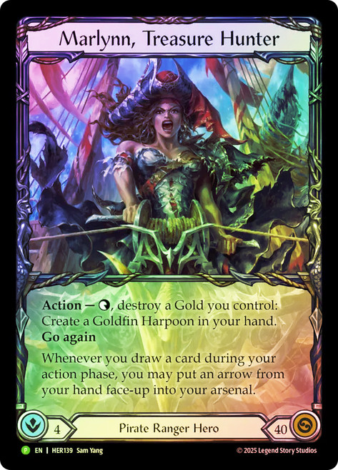 Marlynn, Treasure Hunter HER139 未使用 FaB Marlynn | High Seas | Star City Games