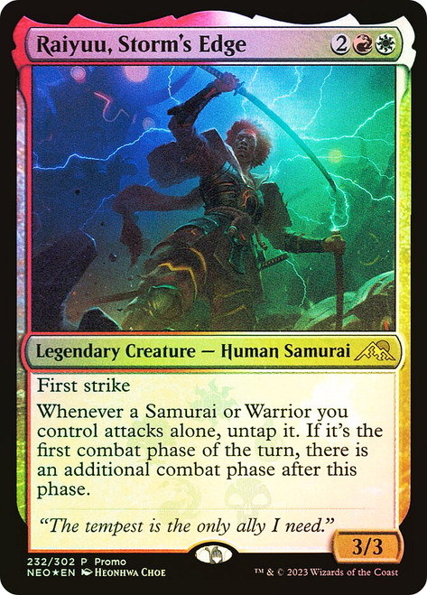 Raiyuu, Storm's Edge (Resale)\nPromo: General\nSingle\nMagic The Gathering