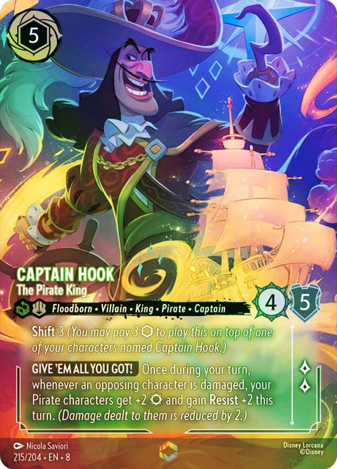 Captain Hook - The Pirate King (Enchanted)
Reign of Jafar
Single
Lorcana