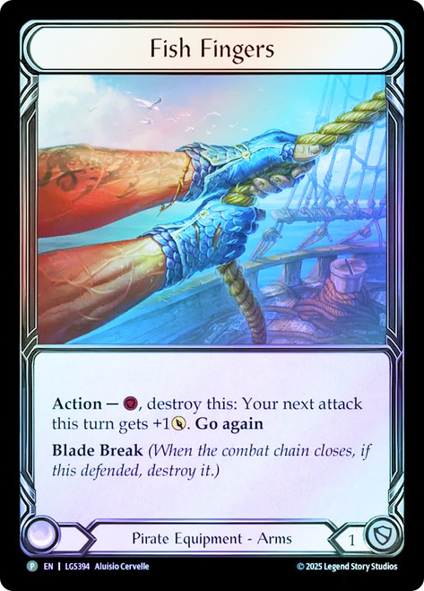 Fish Fingers (Prerelease)
Promotional Cards
Single
Flesh and Blood