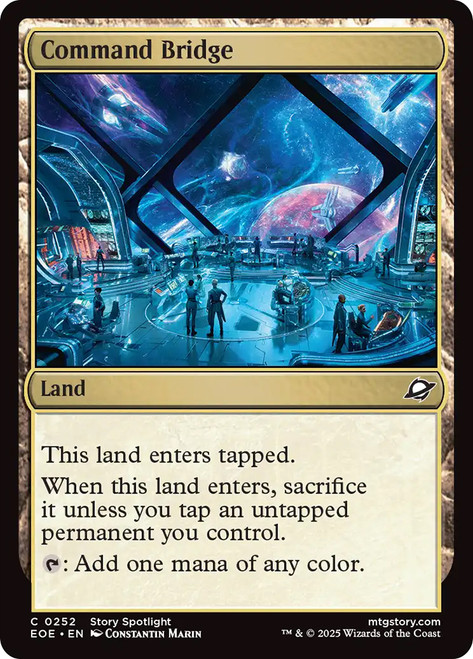 Command Bridge\nEdge of Eternities\nSingle\nMagic The Gathering