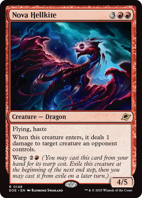Nova Hellkite (Borderless) | Edge of Eternities - Variants
