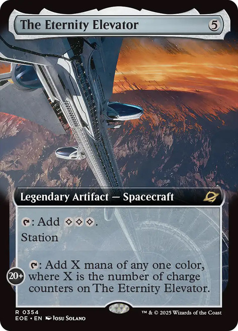 The Eternity Elevator (Extended Art)\nEdge of Eternities - Variants\nSingle\nMagic The Gathering
