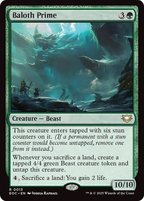 Baloth Prime | Edge of Eternities Commander | Star City Games