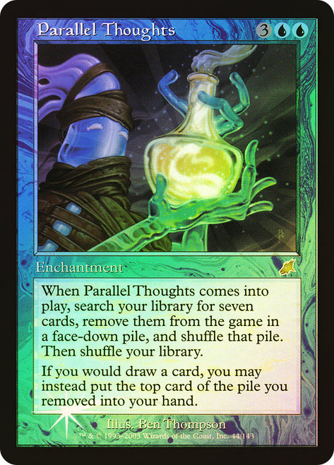 Parallel Thoughts\nScourge\nSingle\nMagic The Gathering