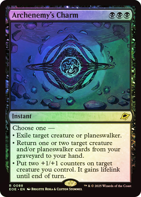Archenemy's Charm\nEdge of Eternities\nSingle\nMagic The Gathering