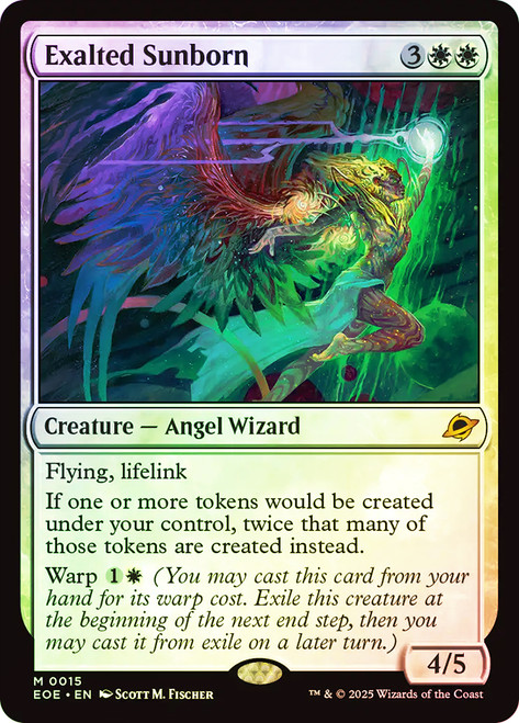 Exalted Sunborn\nEdge of Eternities\nSingle\nMagic The Gathering