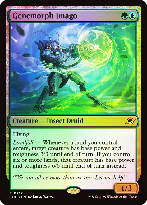 Genemorph Imago\nEdge of Eternities\nSingle\nMagic The Gathering