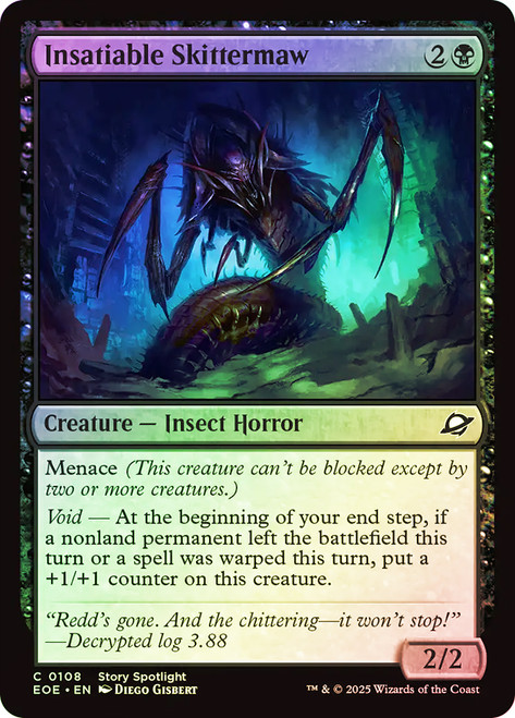 Insatiable Skittermaw\nEdge of Eternities\nSingle\nMagic The Gathering