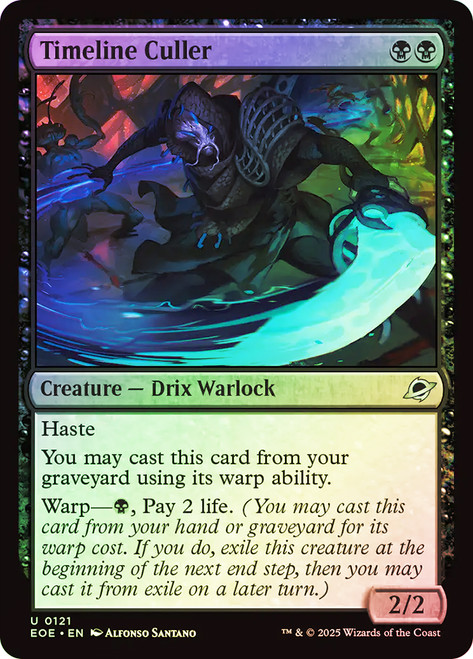 Timeline Culler\nEdge of Eternities\nSingle\nMagic The Gathering