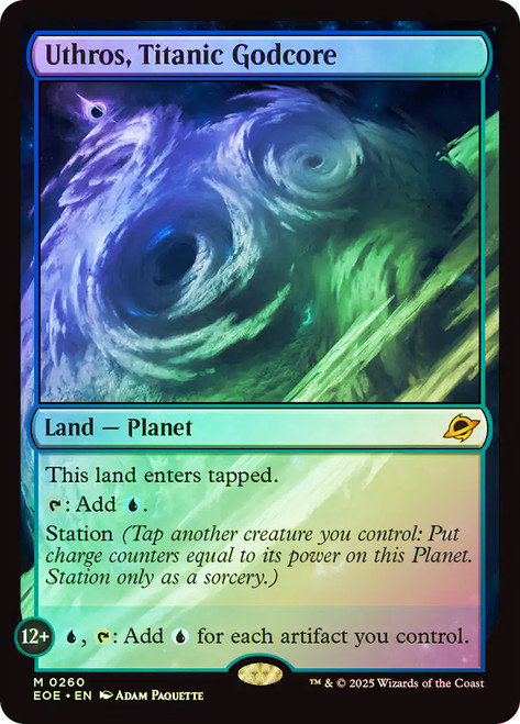 Uthros, Titanic Godcore\nEdge of Eternities\nSingle\nMagic The Gathering