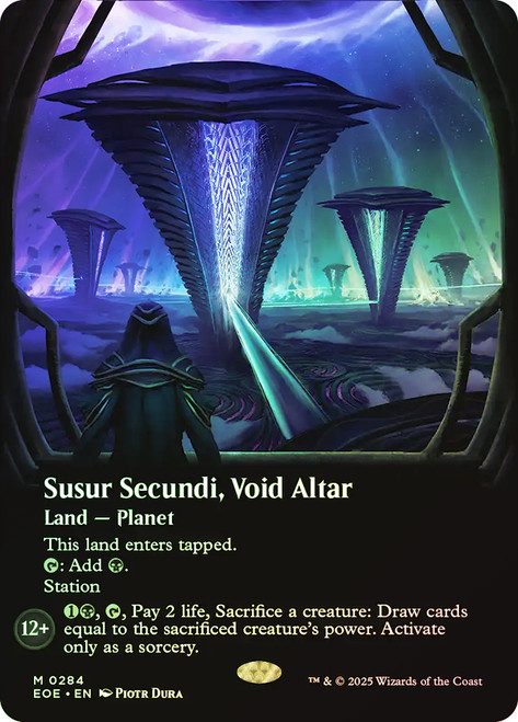 Susur Secundi, Void Altar (Borderless)\nEdge of Eternities - Variants\nSingle\nMagic The Gathering