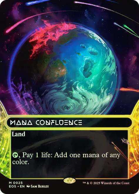 Mana Confluence (#025) (Borderless)\nStellar Sights\nSingle\nMagic The Gathering