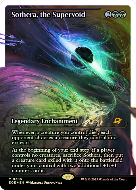 Sothera, the Supervoid (#386) (Showcase) (Fracture Foil