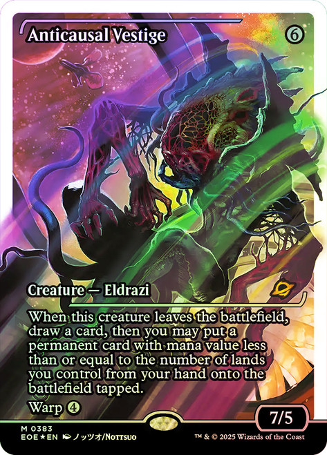 MTG 反因果の残留 日本語 フラクチャー FOIL mtg 反因果の残留 フラクチャーfoil 日本語版 1枚 フラクチャー