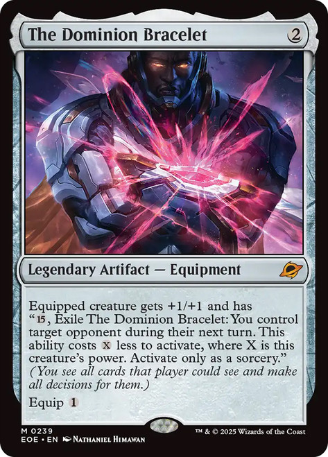The Dominion Bracelet\nEdge of Eternities\nSingle\nMagic The Gathering