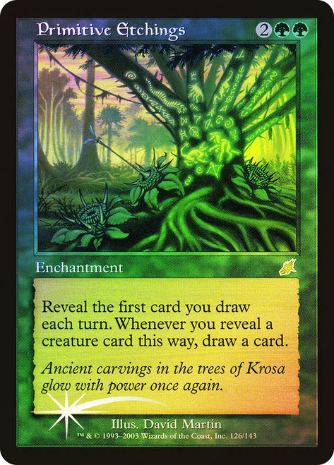 Primitive Etchings\nScourge\nSingle\nMagic The Gathering