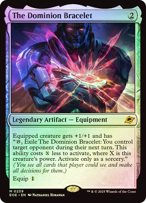 The Dominion Bracelet\nEdge of Eternities\nSingle\nMagic The Gathering