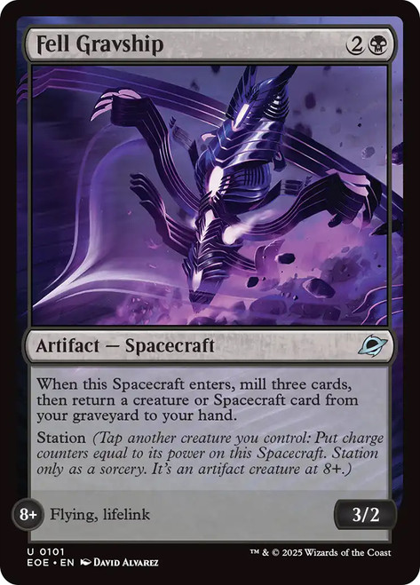 Fell Gravship\nEdge of Eternities\nSingle\nMagic The Gathering