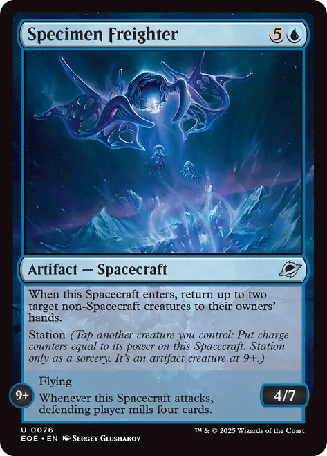 Specimen Freighter\nEdge of Eternities\nSingle\nMagic The Gathering