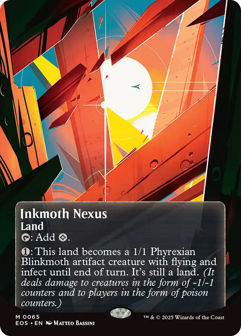 Inkmoth Nexus (#065) (Borderless)\nStellar Sights\nSingle\nMagic The Gathering