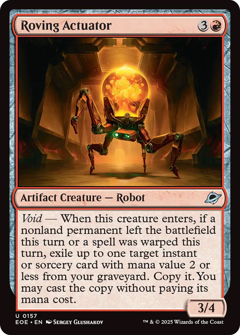 Roving Actuator\nEdge of Eternities\nSingle\nMagic The Gathering