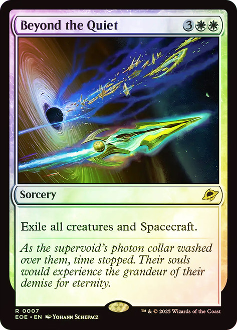 Beyond the Quiet\nEdge of Eternities\nSingle\nMagic The Gathering