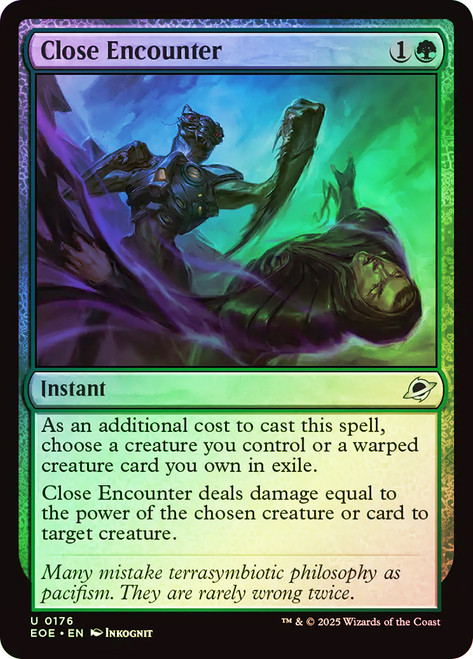 Close Encounter\nEdge of Eternities\nSingle\nMagic The Gathering