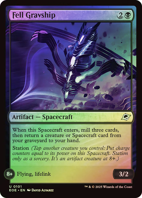 Fell Gravship\nEdge of Eternities\nSingle\nMagic The Gathering