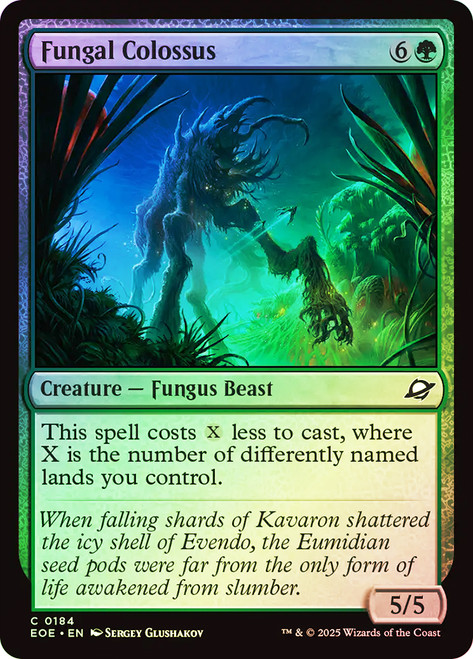 Fungal Colossus\nEdge of Eternities\nSingle\nMagic The Gathering