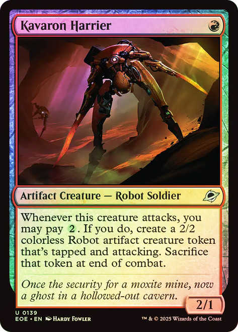 Kavaron Harrier\nEdge of Eternities\nSingle\nMagic The Gathering